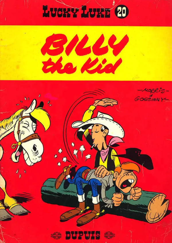 Couverture française de Billy the Kid